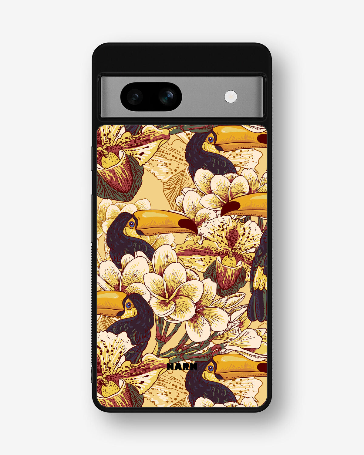 Google Pixel 7a Hard Case – Toucans - View 1