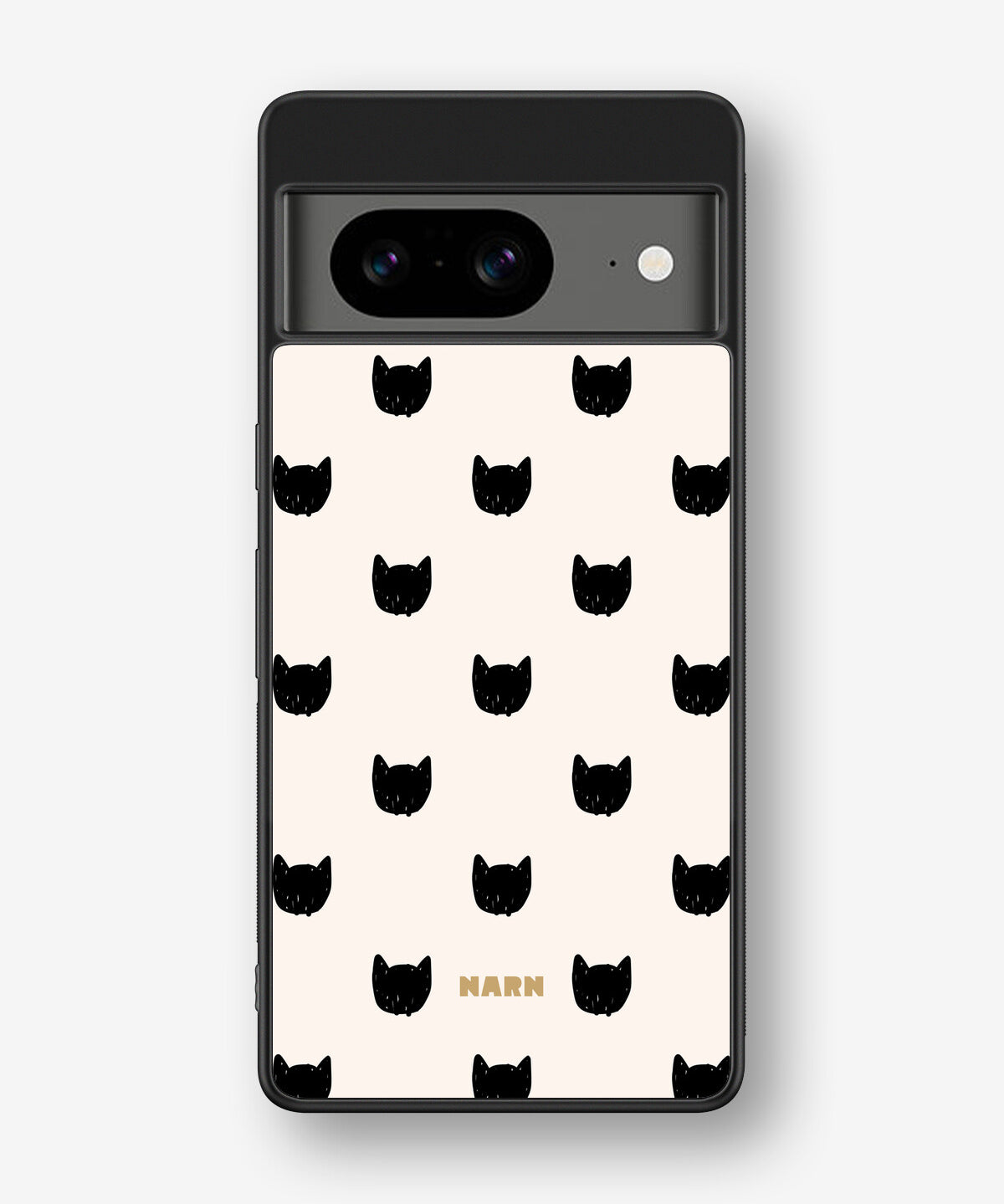 Google Pixel 8 Hard Case – Kitty Dots - View 1