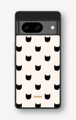 Google Pixel 8 Hard Case – Kitty Dots - View 1
