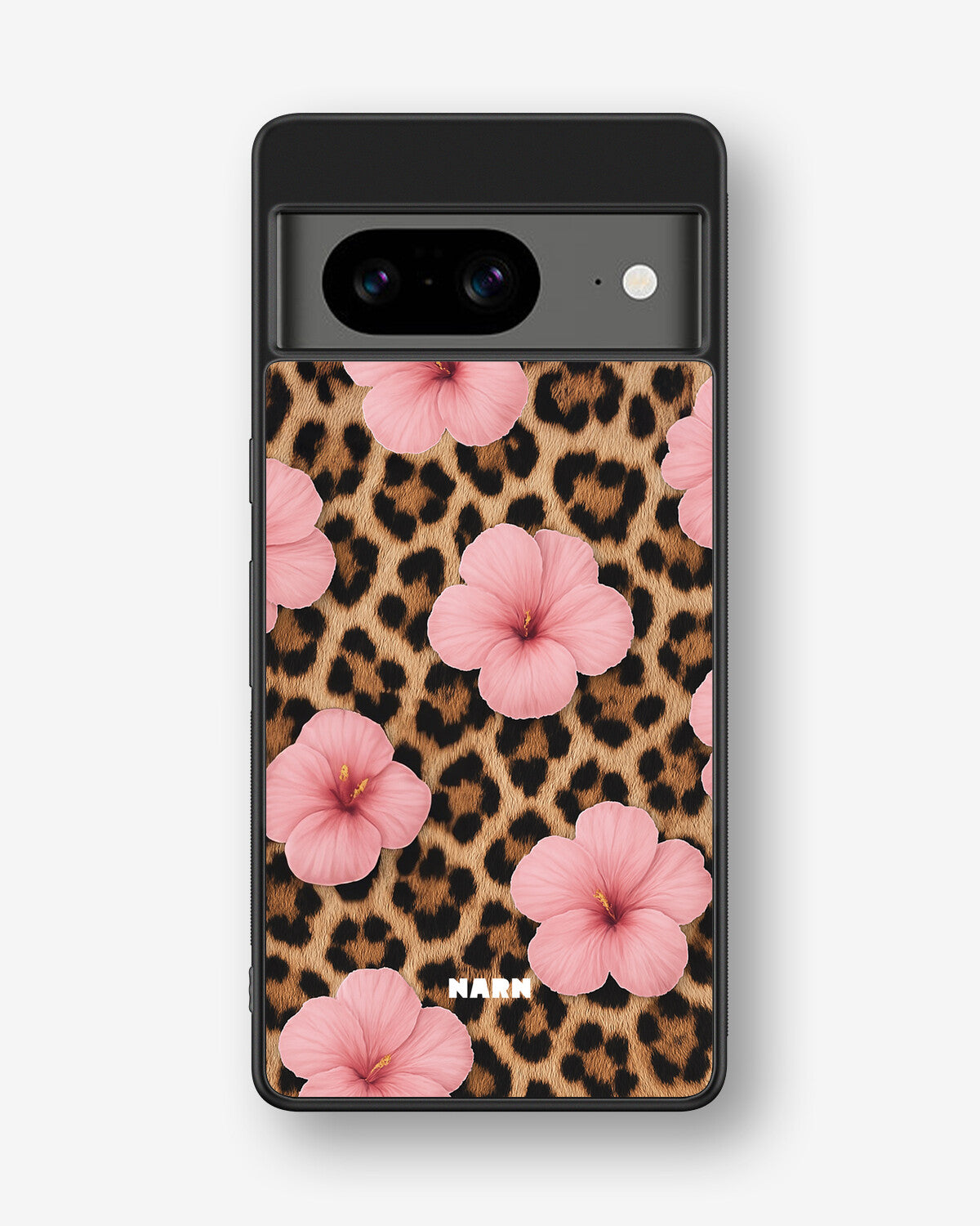Google Pixel 8 Hard Case – Leopard Flower - View 1