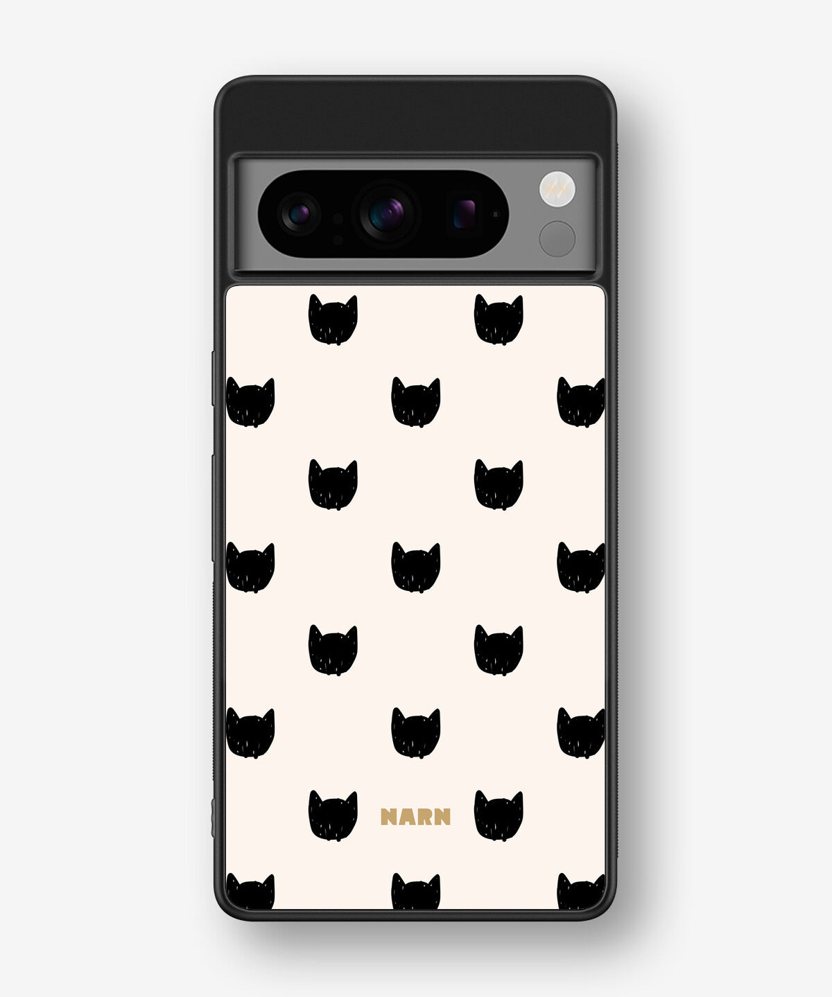 Google Pixel 8 Pro Hard Case – Kitty Dots - View 1