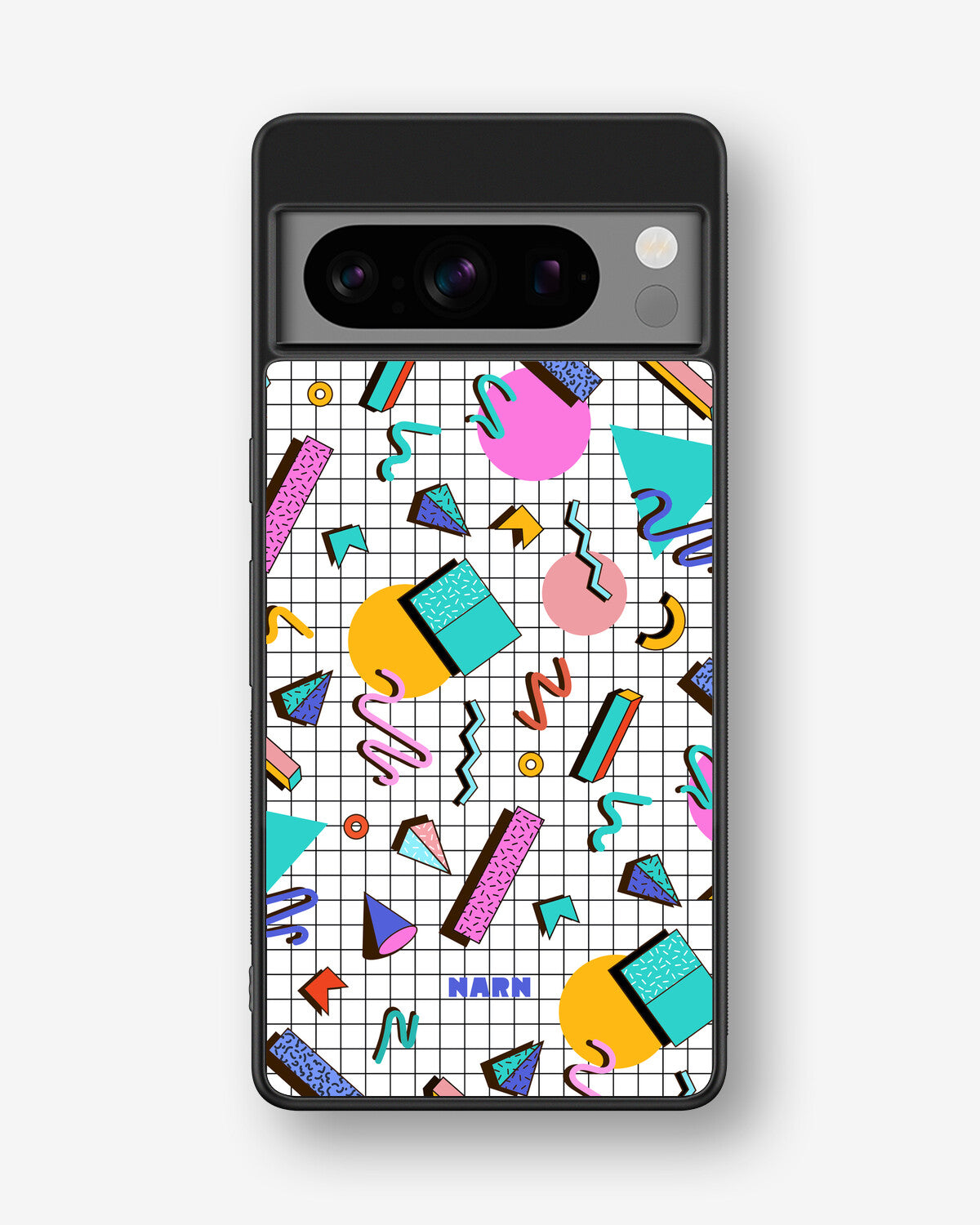 Google Pixel 8 Pro Hard Case – 80s Memphis - View 1