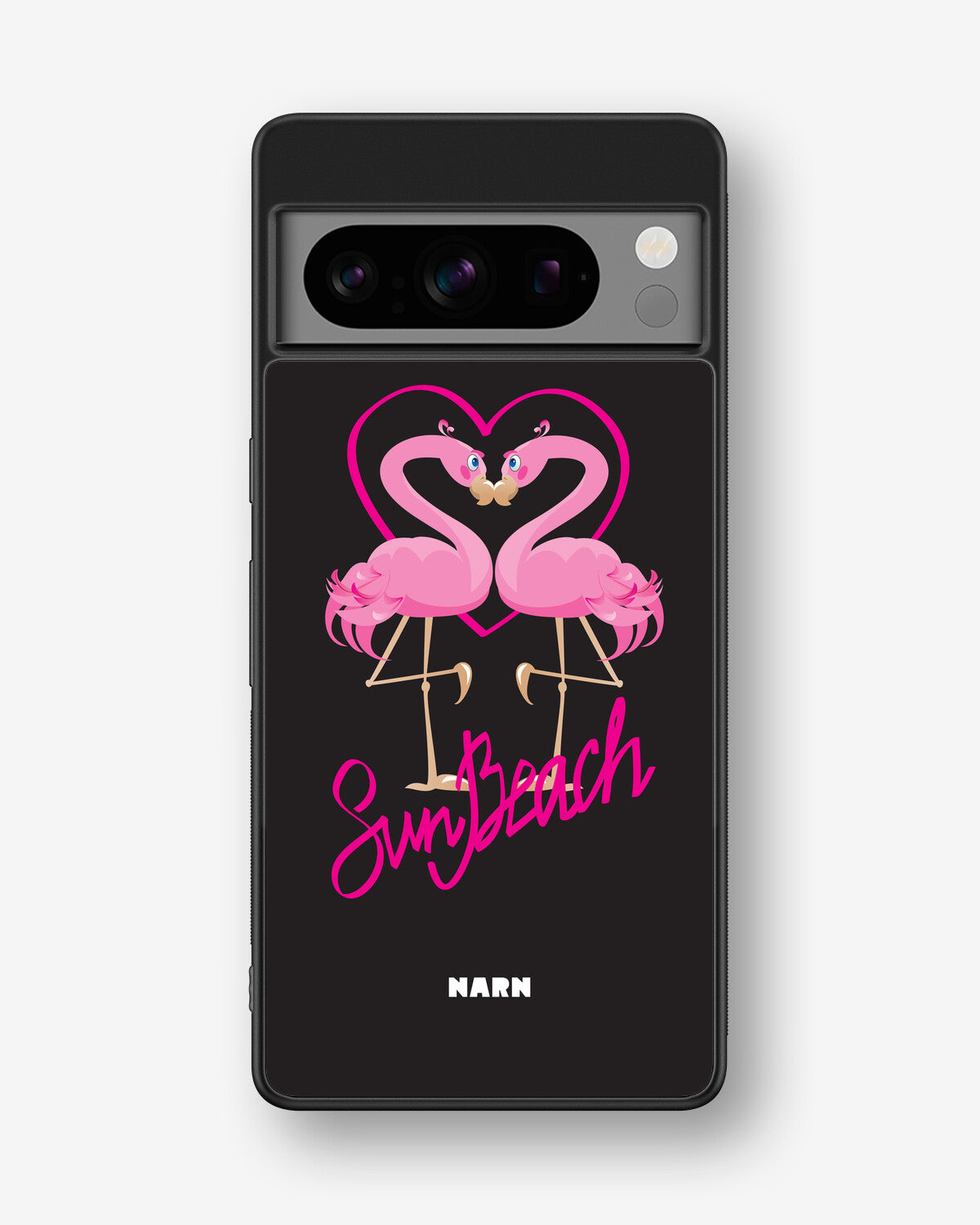Google Pixel 8 Pro Hard Case – Beach Flamingo - View 1