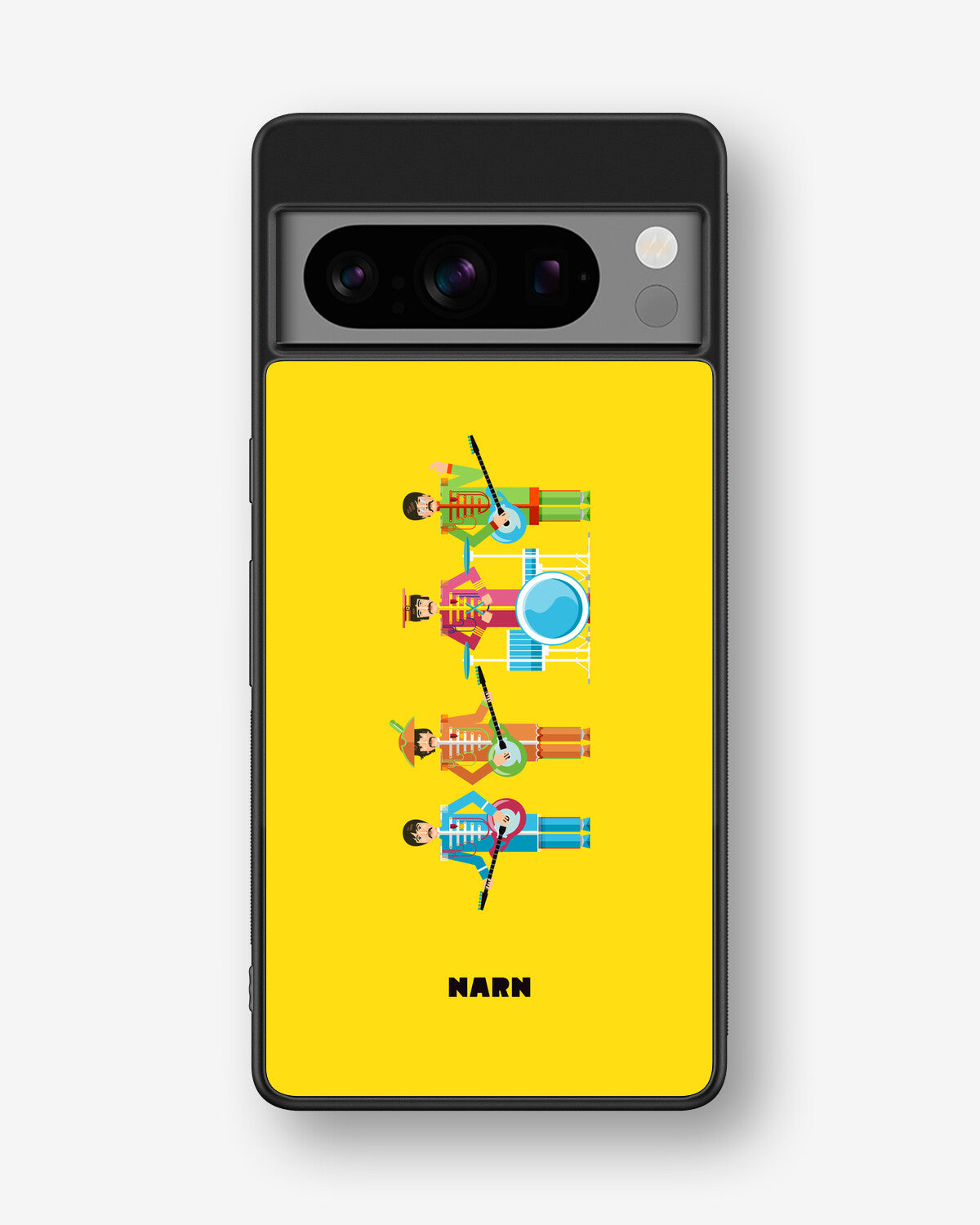 Google Pixel 8 Pro Hard Case – Beatles Yellow - View 1