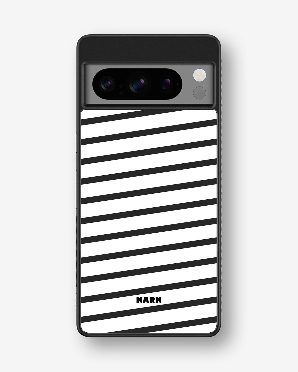 Google Pixel 8 Pro Hard Case – Black Stripes - View 1
