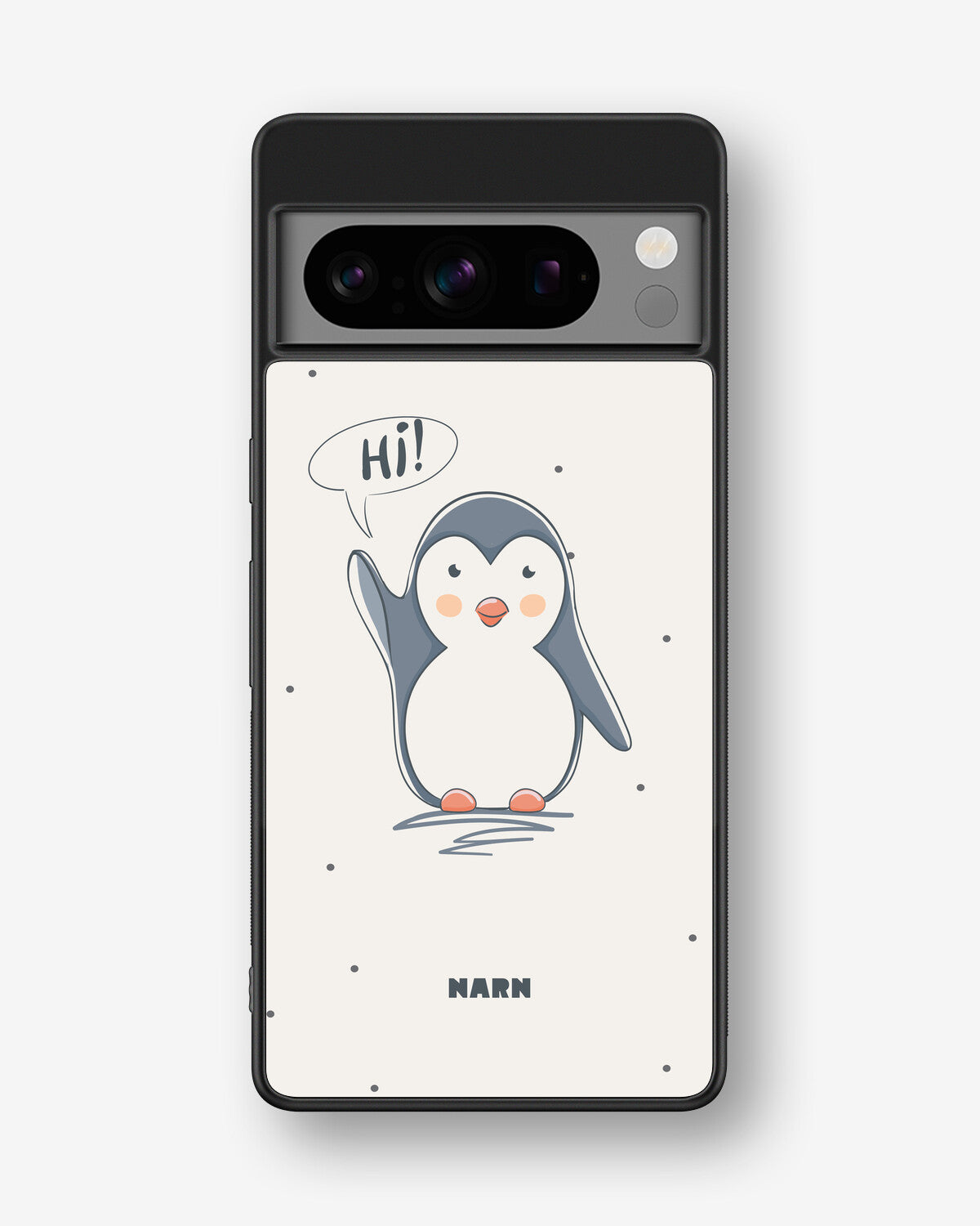 Google Pixel 8 Pro Hard Case – Cute Penguin - View 1