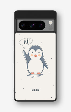 Google Pixel 8 Pro Hard Case – Cute Penguin - View 1