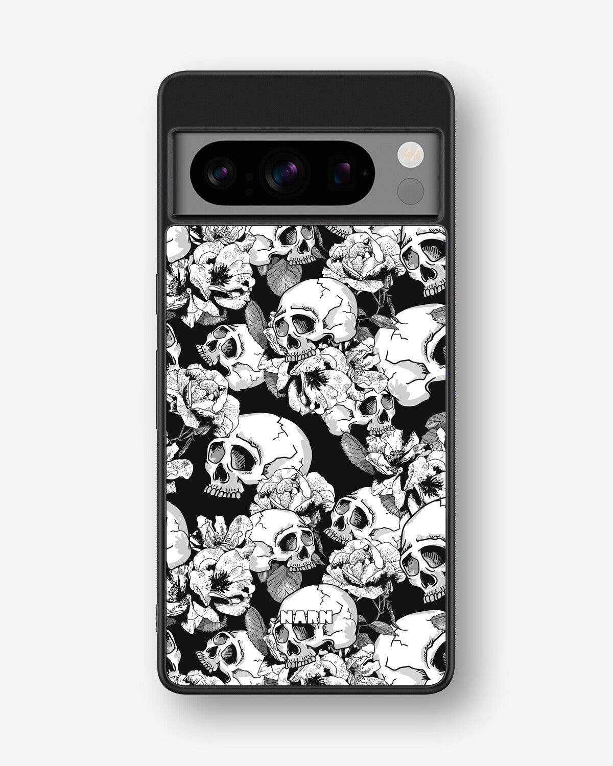 Google Pixel 8 Pro Hard Case – Skull Garden - View 1