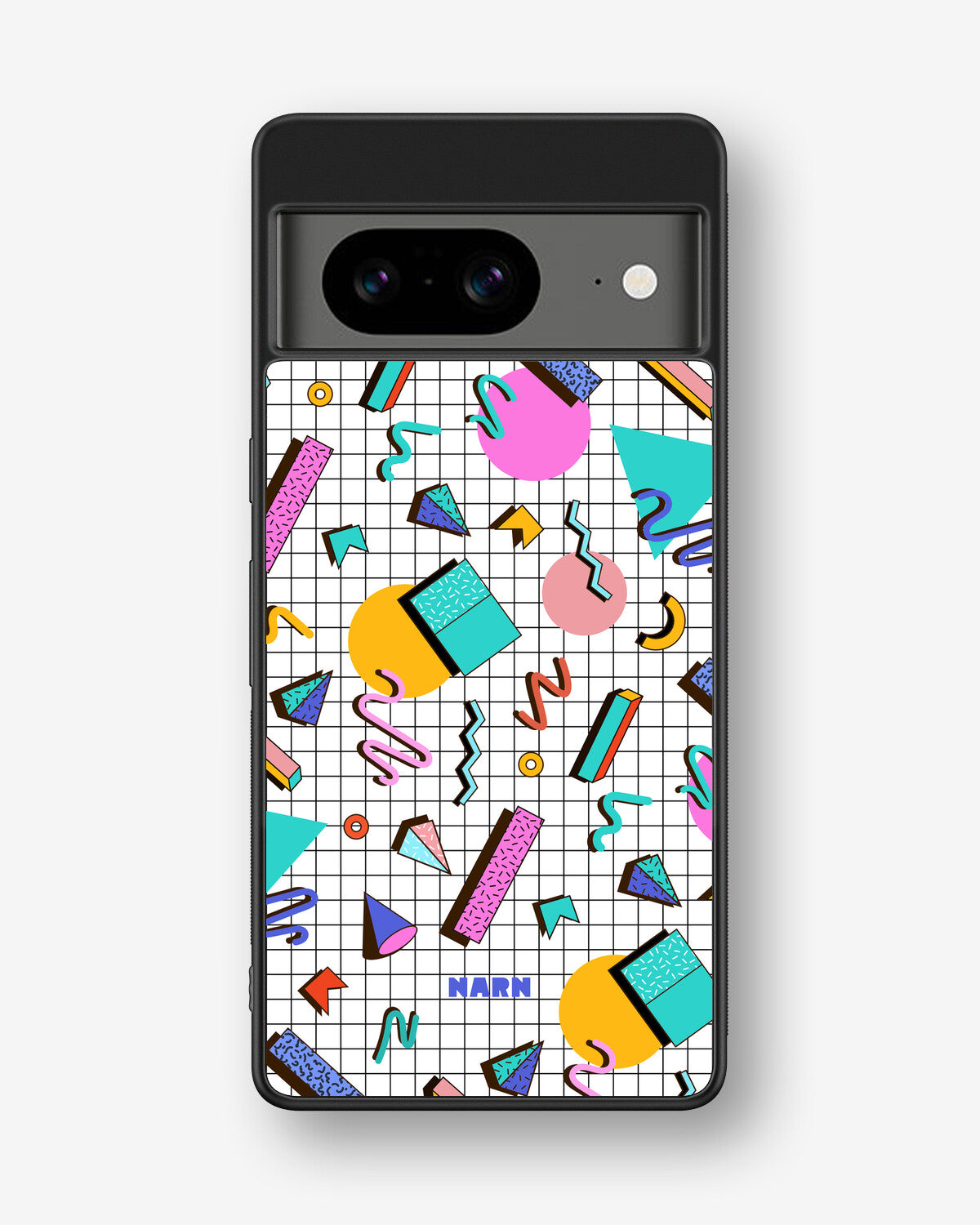 Google Pixel 8 Hard Case – 80s Memphis - View 1