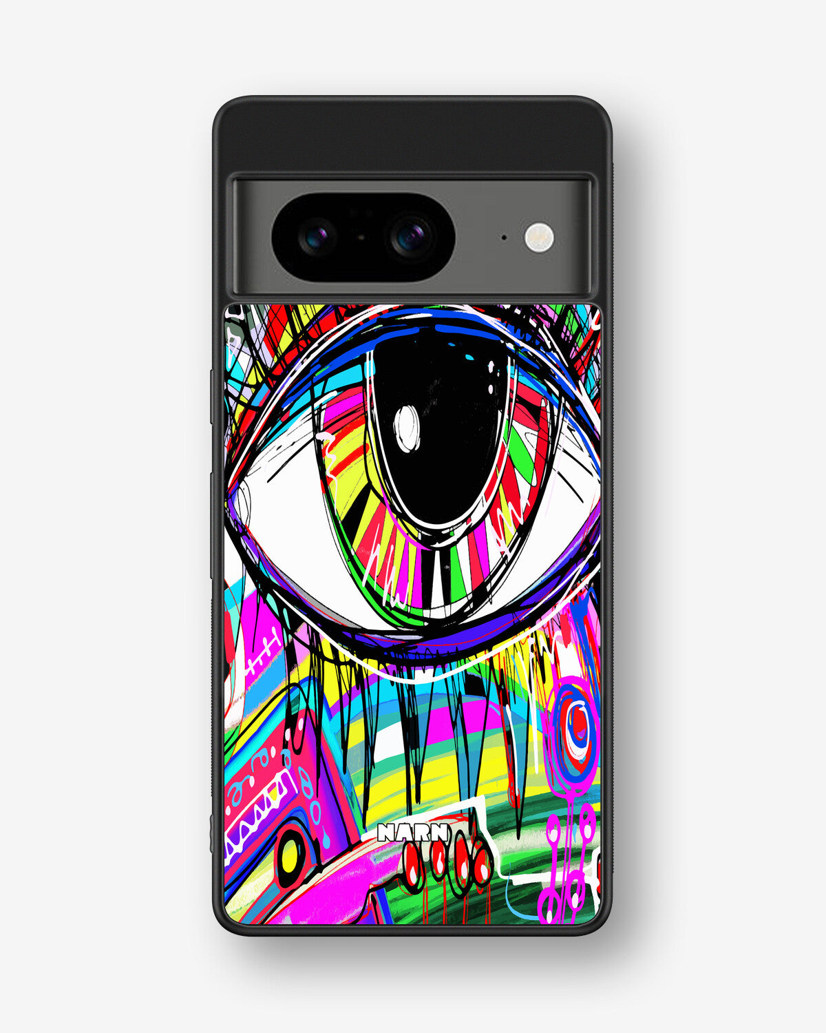 Google Pixel 8 Hard Case – Abstract Eye - View 1