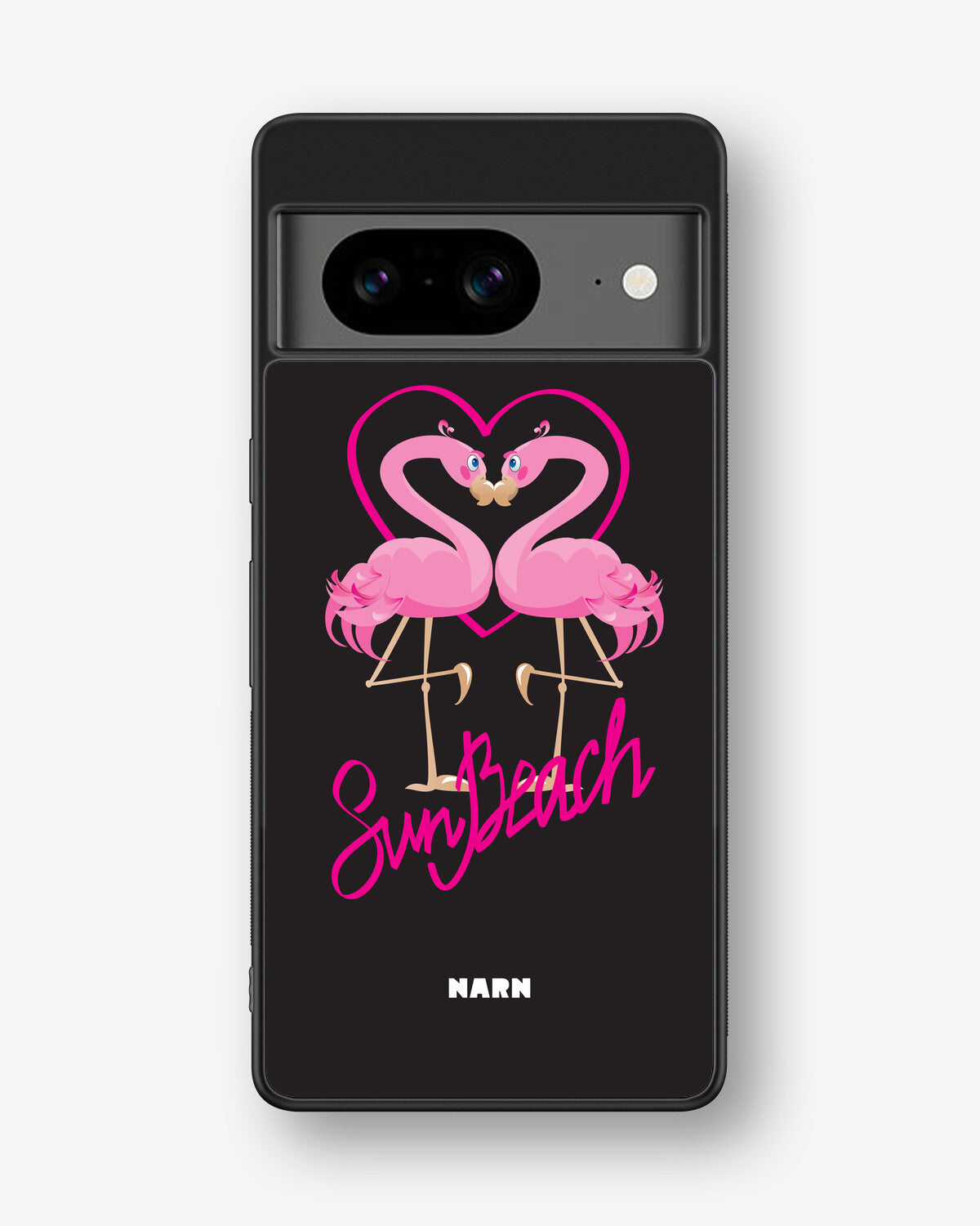 Google Pixel 8 Hard Case – Beach Flamingo - View 1