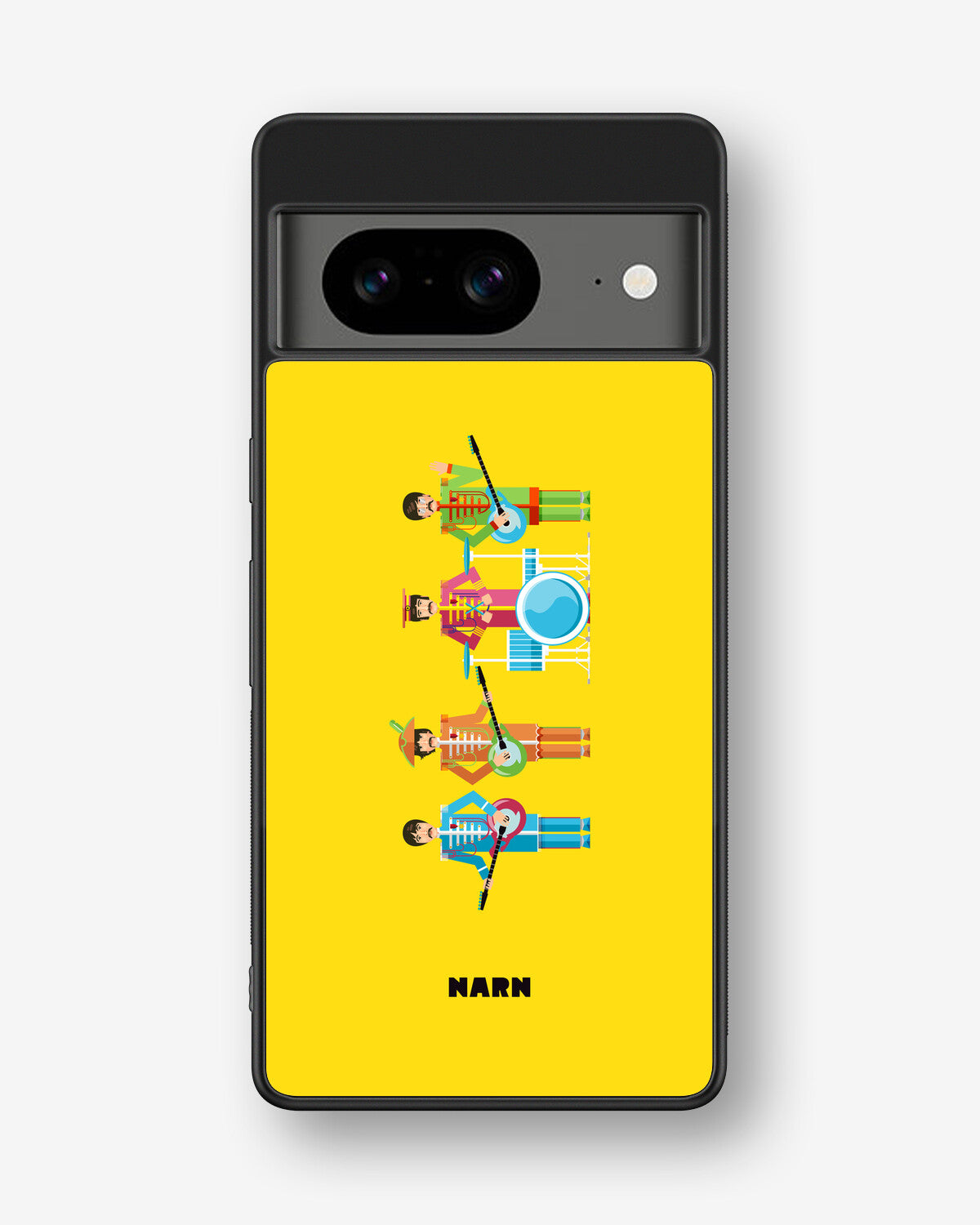 Google Pixel 8 Hard Case – Beatles Yellow - View 1