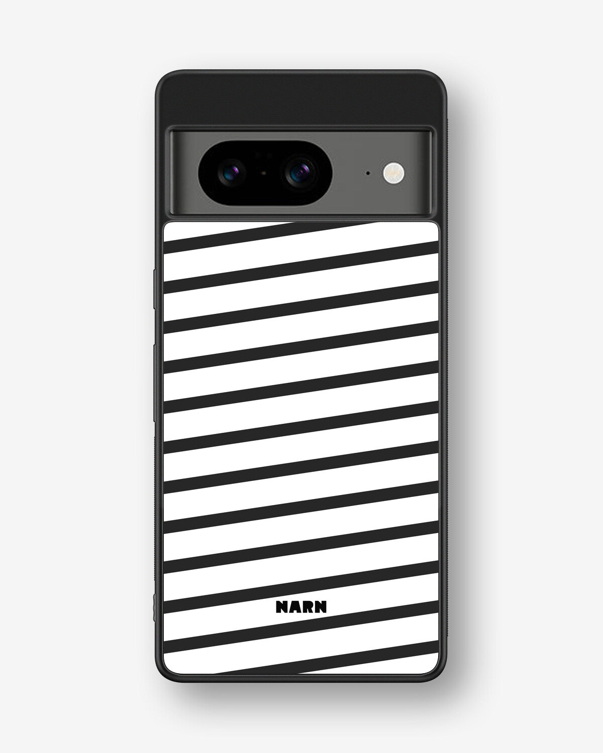 Google Pixel 8 Hard Case – Black Stripes - View 1