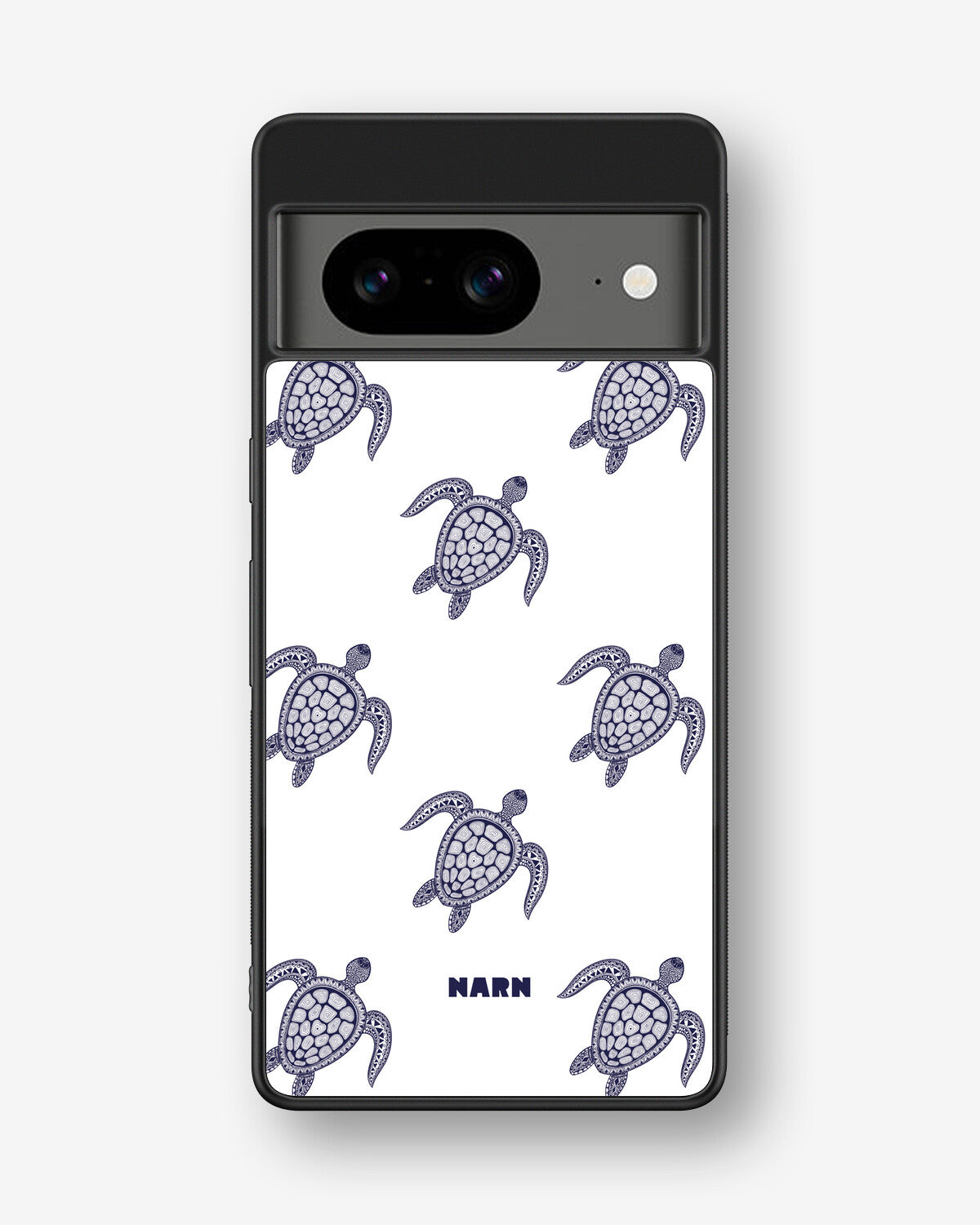 Google Pixel 8 Hard Case – Blue Turtles - View 1