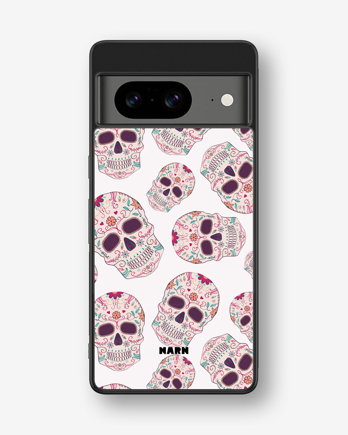 Google Pixel 8 Hard Case – Calavera Skulls - View 1
