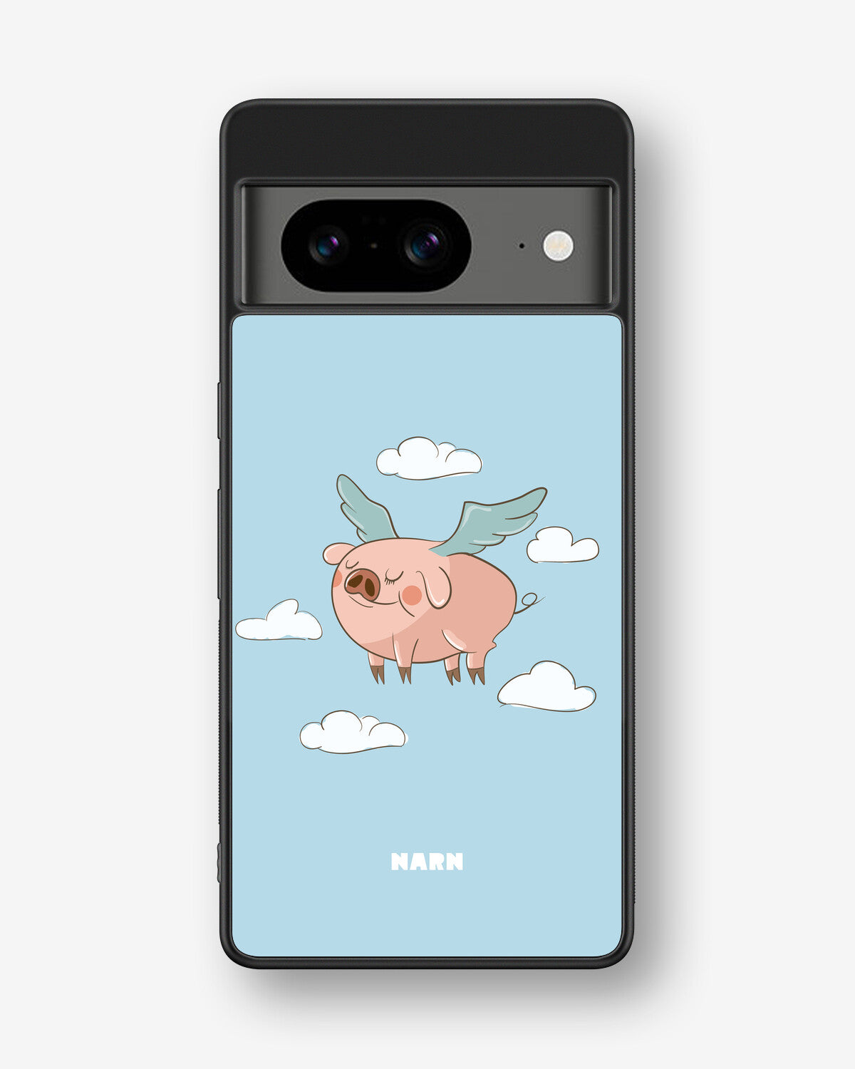 Google Pixel 8 Hard Case – Dreamy Pig - View 1