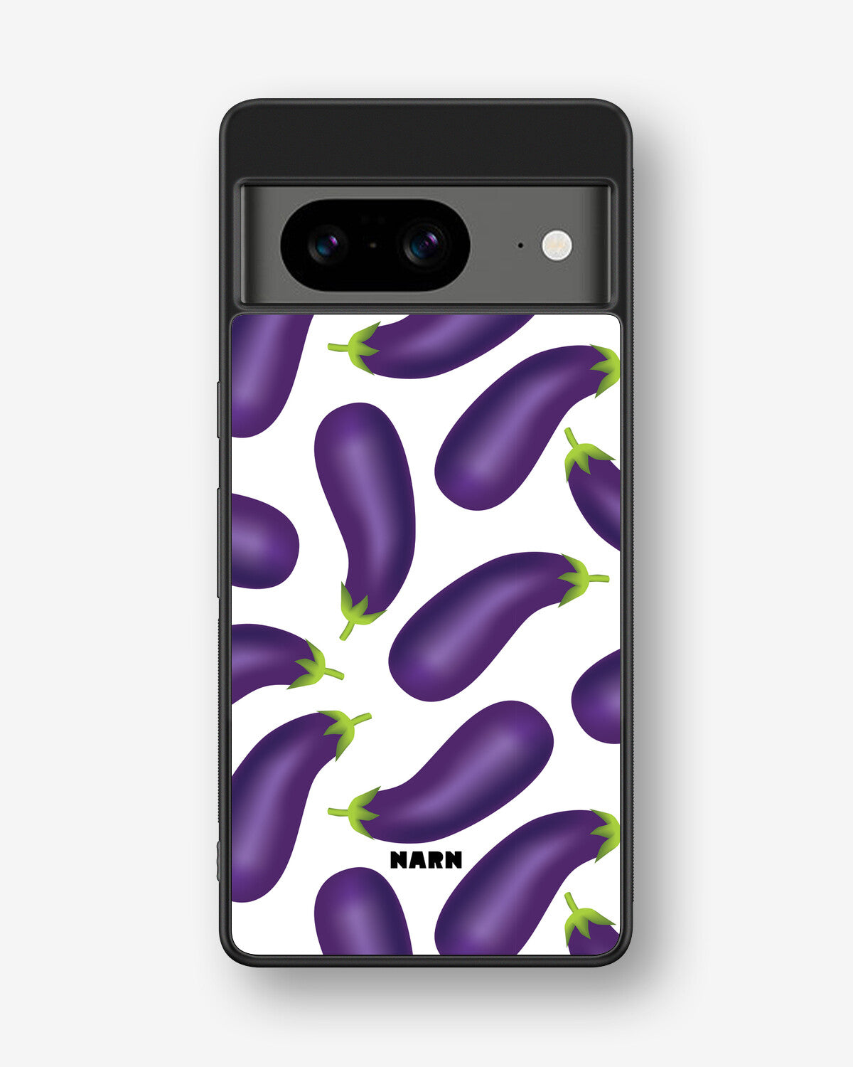 Google Pixel 8 Hard Case – Eggplant Pattern - View 1