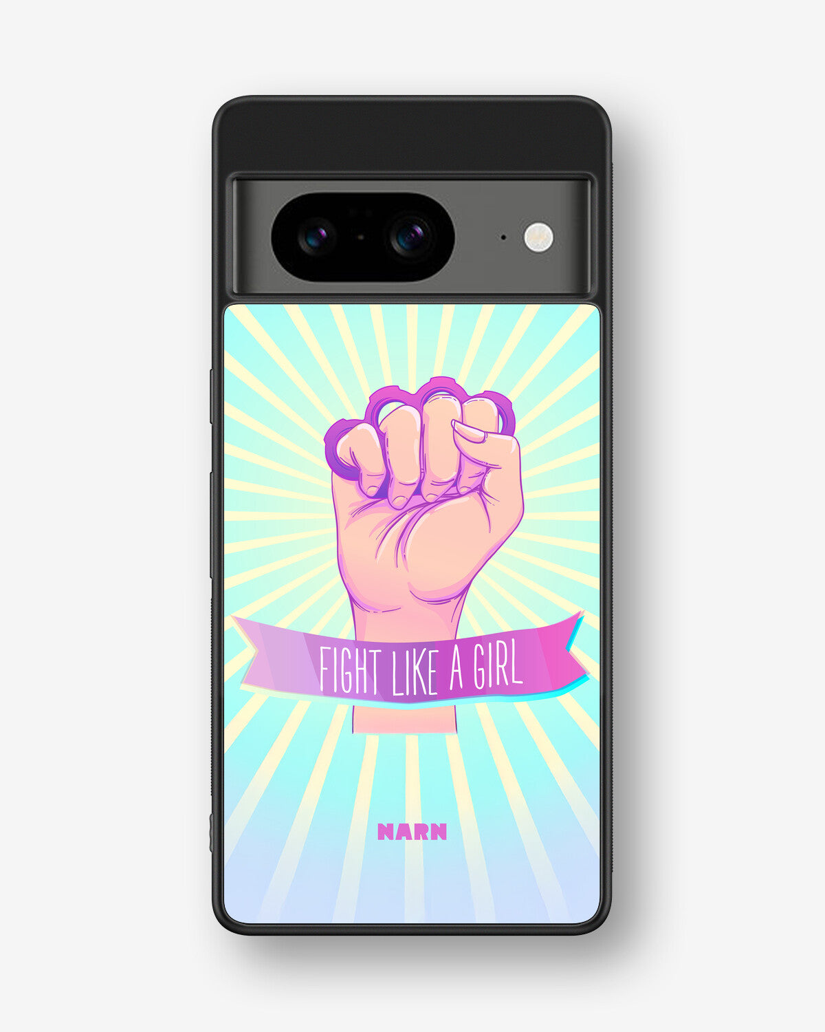 Google Pixel 8 Hard Case – Fight Like A Girl - View 1