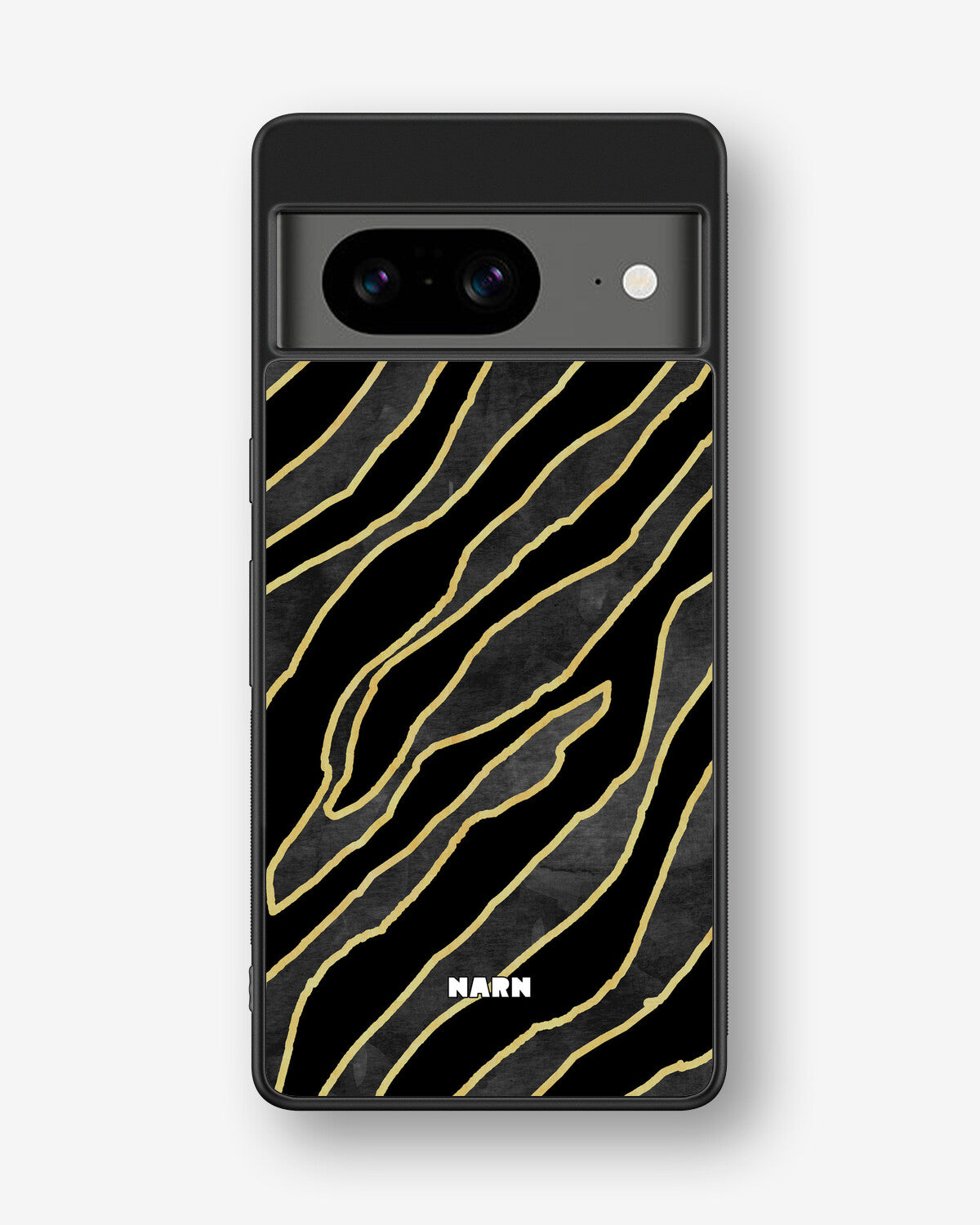 Google Pixel 8 Hard Case – Golden Zebra - View 1