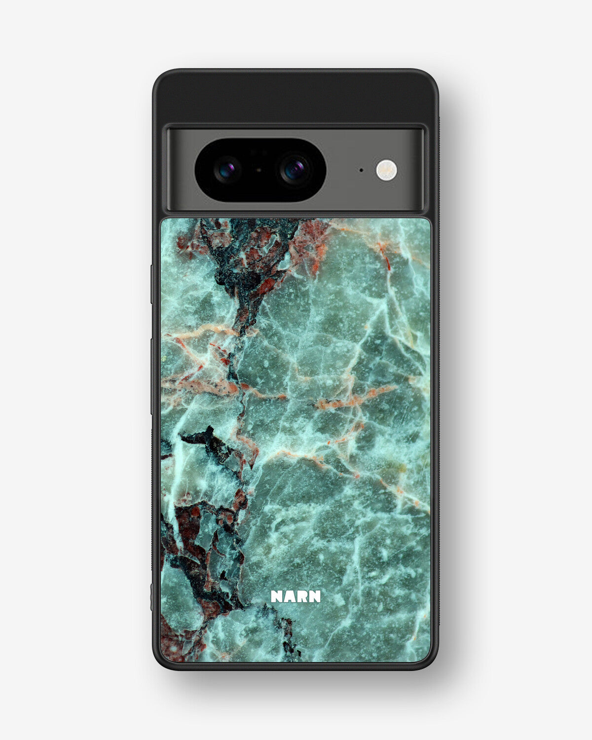 Google Pixel 8 Hard Case – Green Marble - View 1