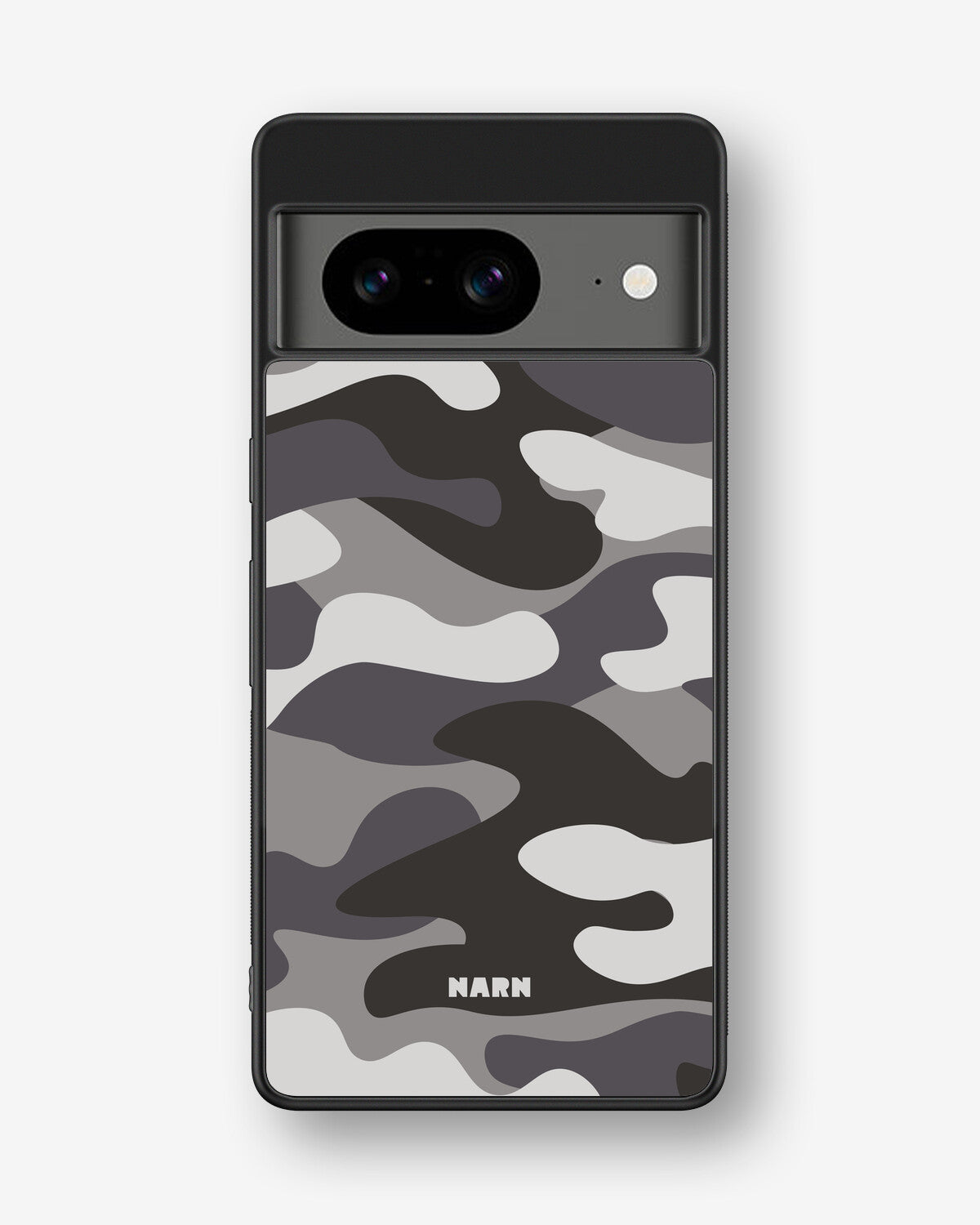 Google Pixel 8 Hard Case – Grey Camo - View 1