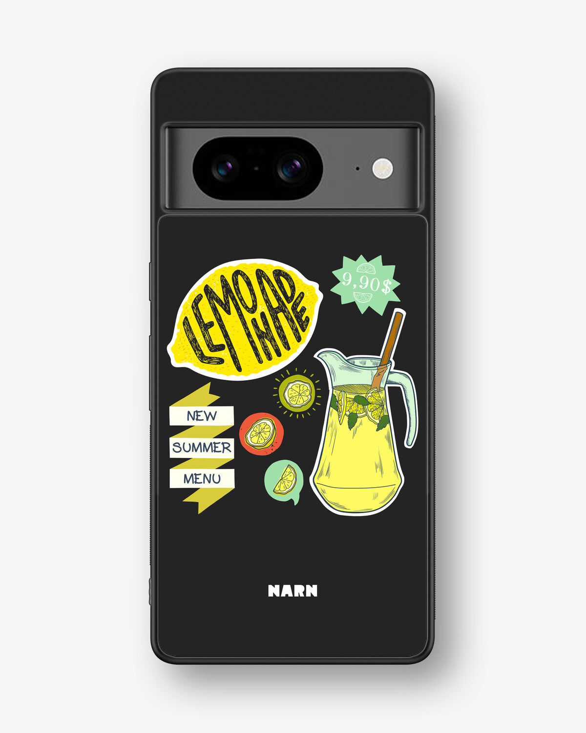 Google Pixel 8 Hard Case – Lemon Summer - View 1