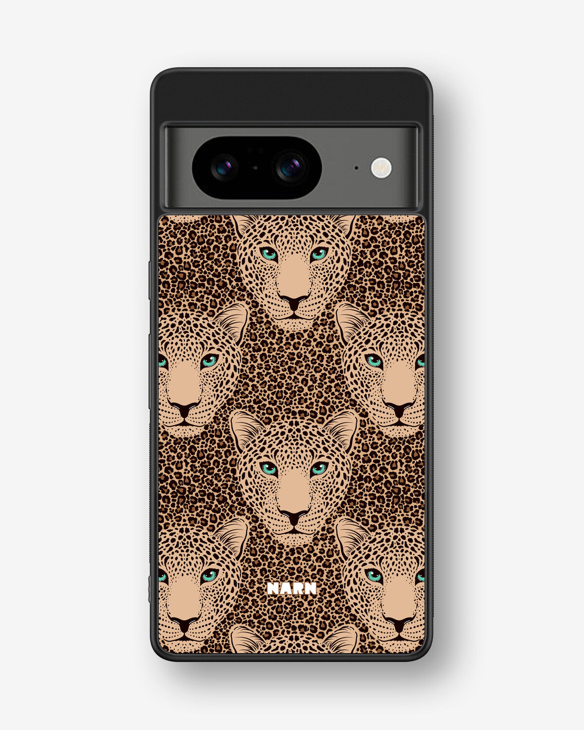Google Pixel 8 Hard Case – Leopard Gaze - View 1