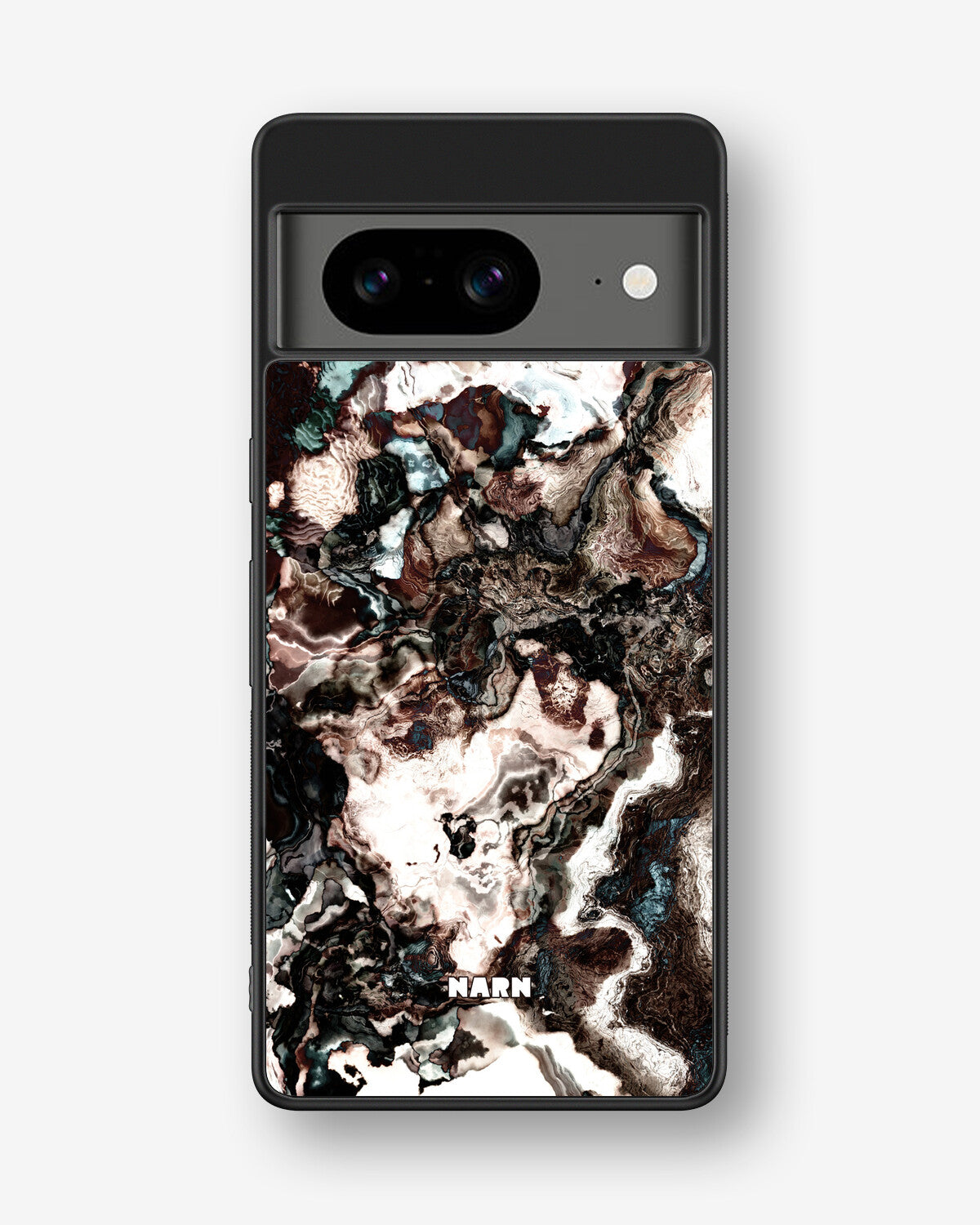 Google Pixel 8 Hard Case – Marble Brown - View 1