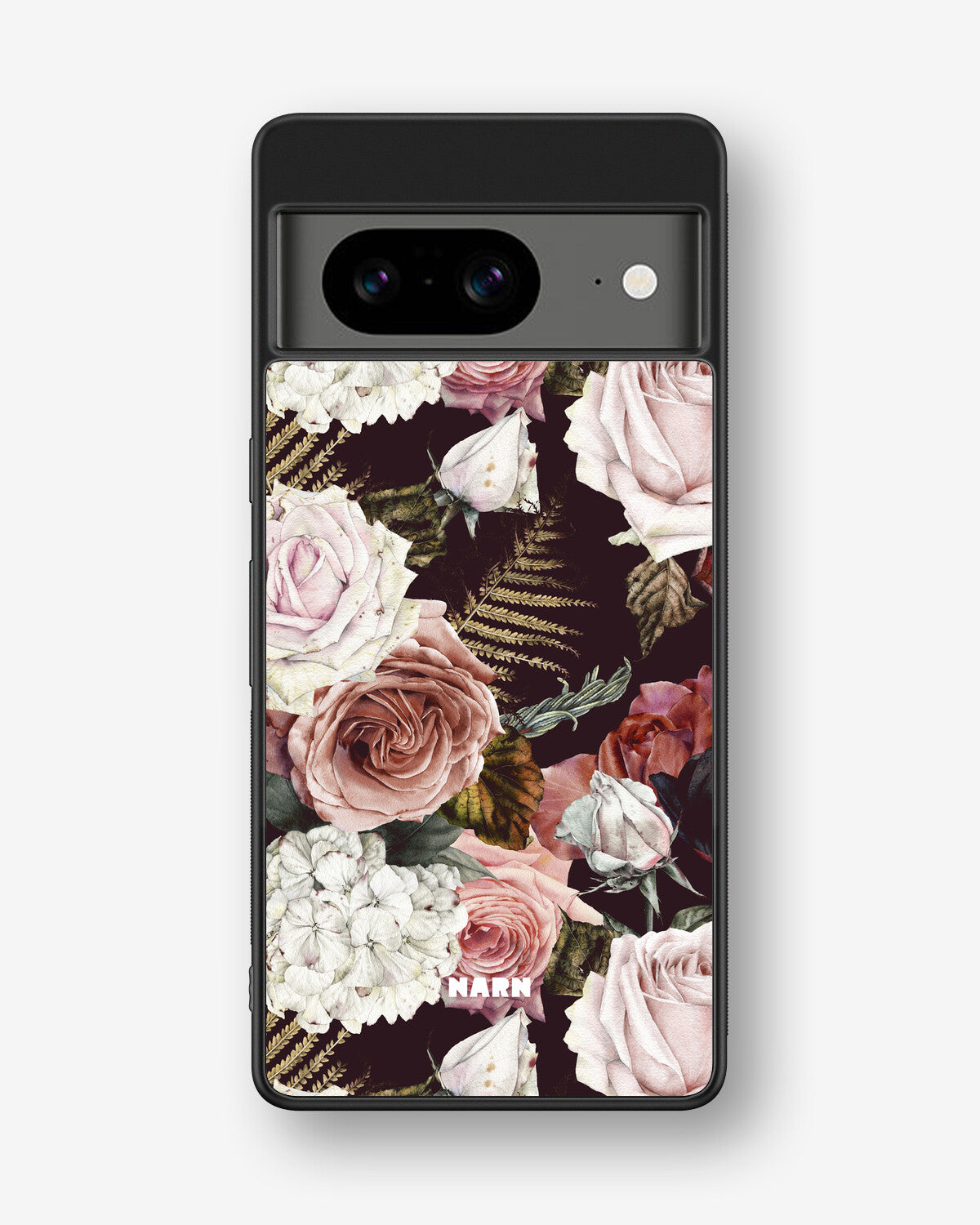 Google Pixel 8 Hard Case – Midnight Roses - View 1