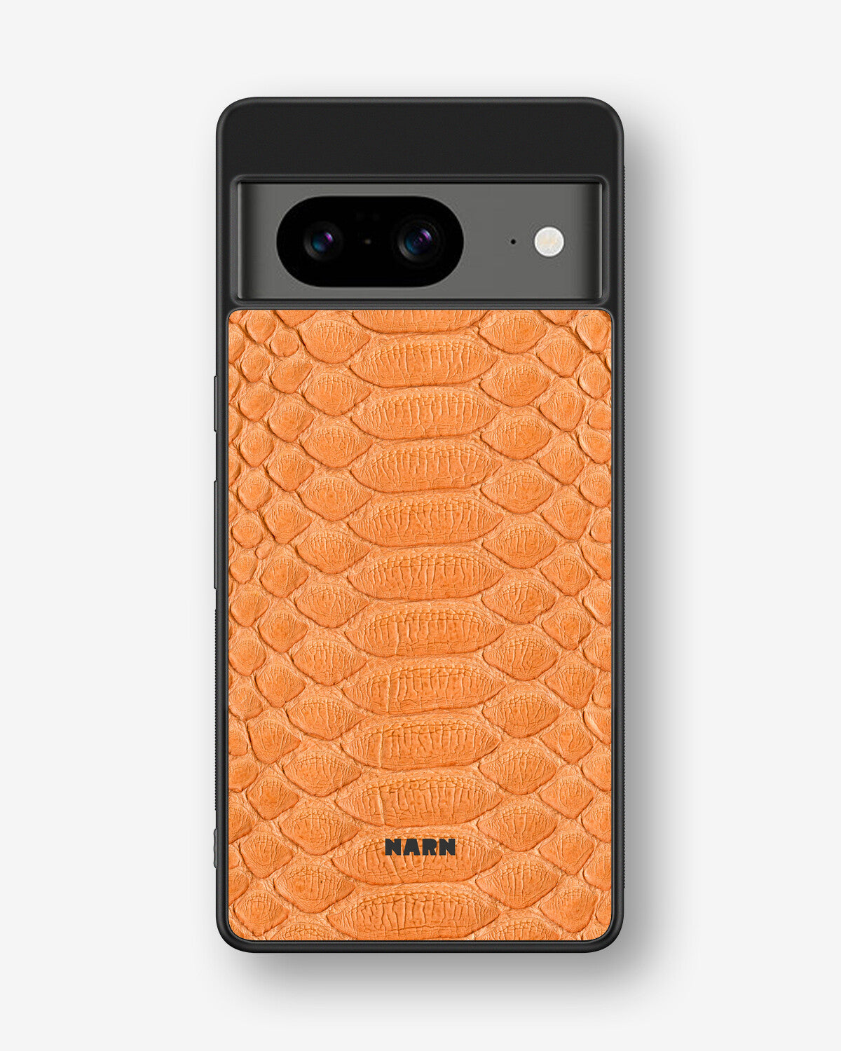 Google Pixel 8 Hard Case – Orange Snake - View 1