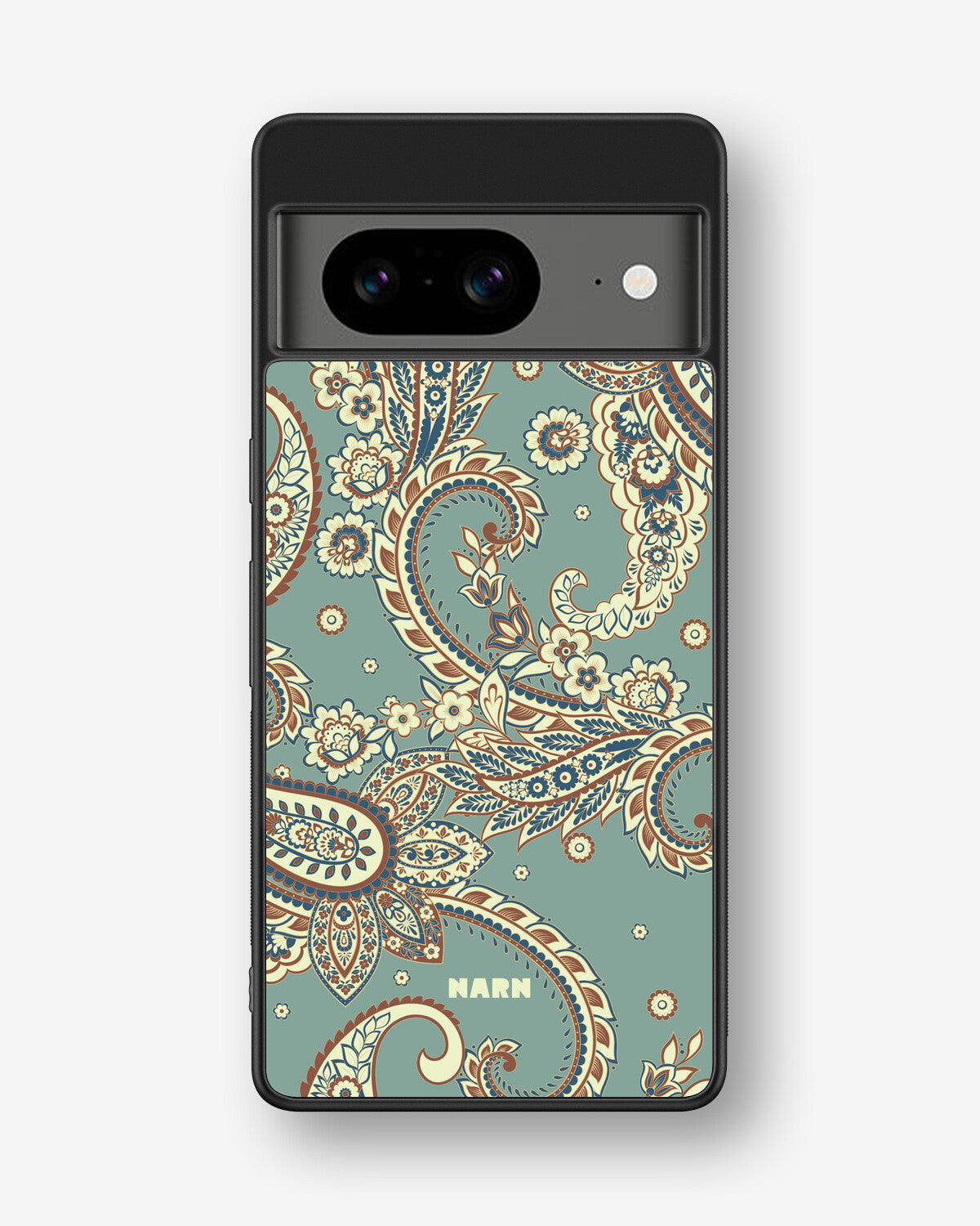 Google Pixel 8 Hard Case – Paisley Green - View 1