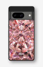 Google Pixel 8 Hard Case – Pink Crystals - View 1