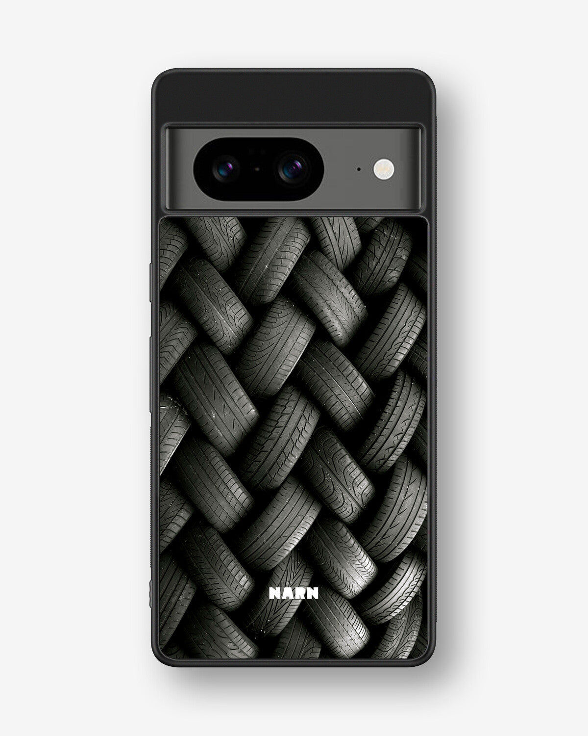 Google Pixel 8 Hard Case – Tires Wall - View 1