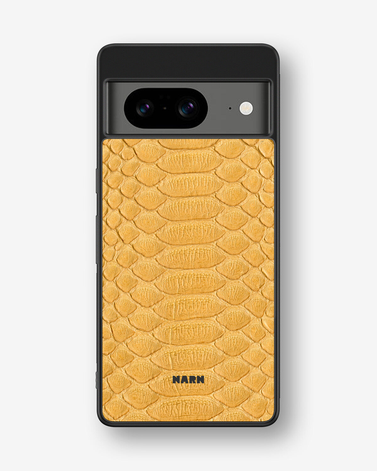 Google Pixel 8 Hard Case – Yellow Snake - View 1
