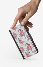 Huawei Honor 9 Wallet Case - Birds Among Roses - View 2