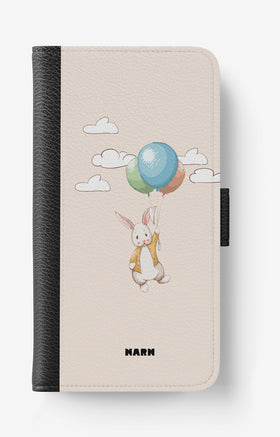 Huawei Honor 9 Wallet Case - Flying Rabbit - View 1