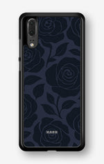 Huawei P20 Hard Case – Midnight Rose - View 1