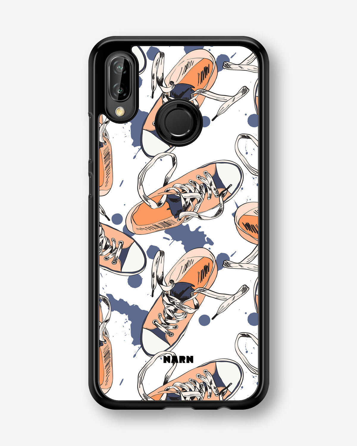 Huawei P20 Lite Hard Case – Apricot Sneakers - View 1
