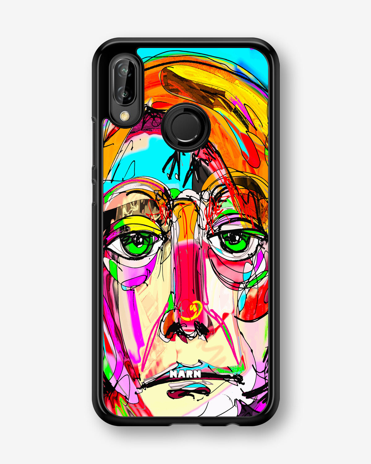 Huawei P20 Lite Hard Case – Abstract Portrait - View 1