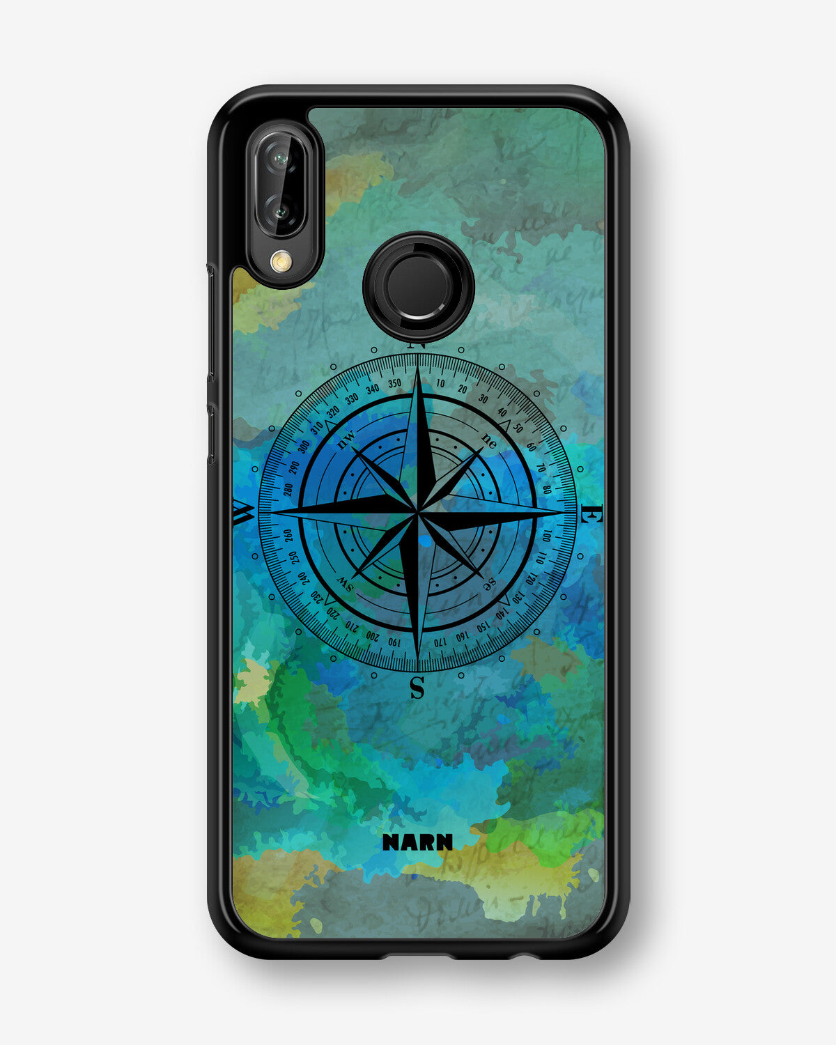 Huawei P20 Lite Hard Case – Compass - View 1