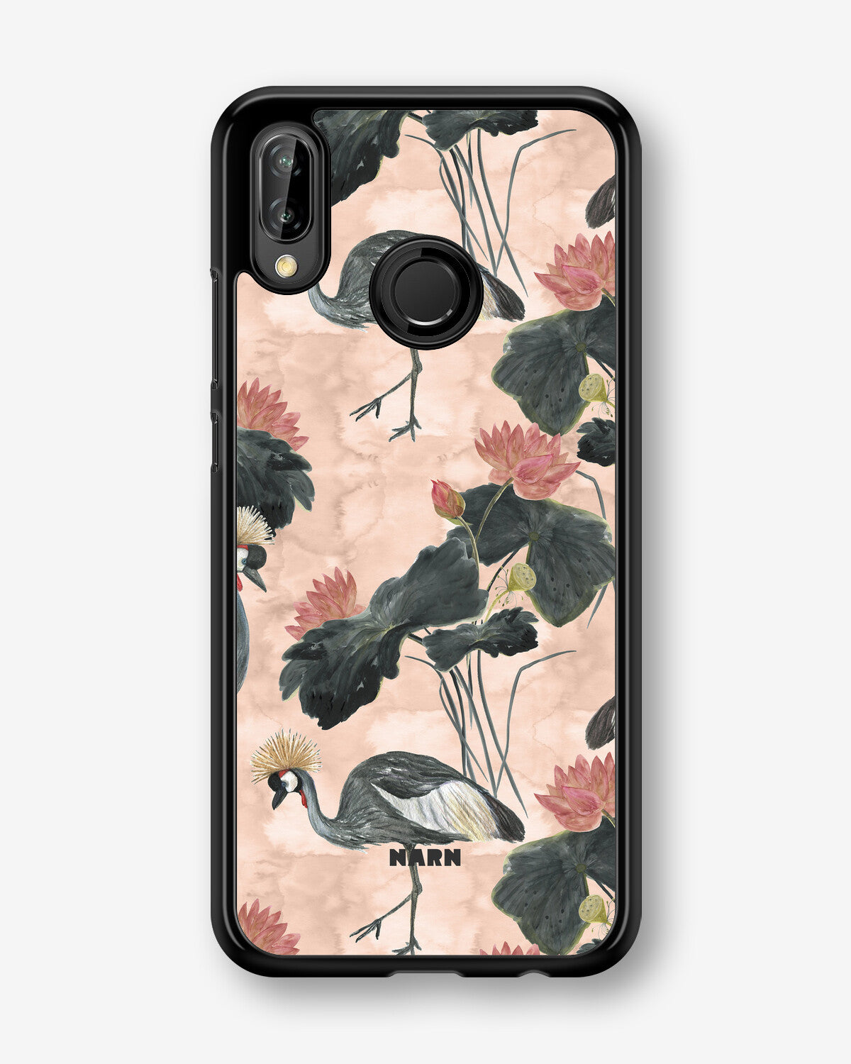 Huawei P20 Lite Hard Case – Crowned Bird - View 1