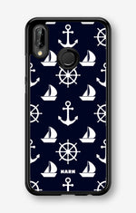Huawei P20 Lite Hard Case – Deep Blue Voyage - View 1