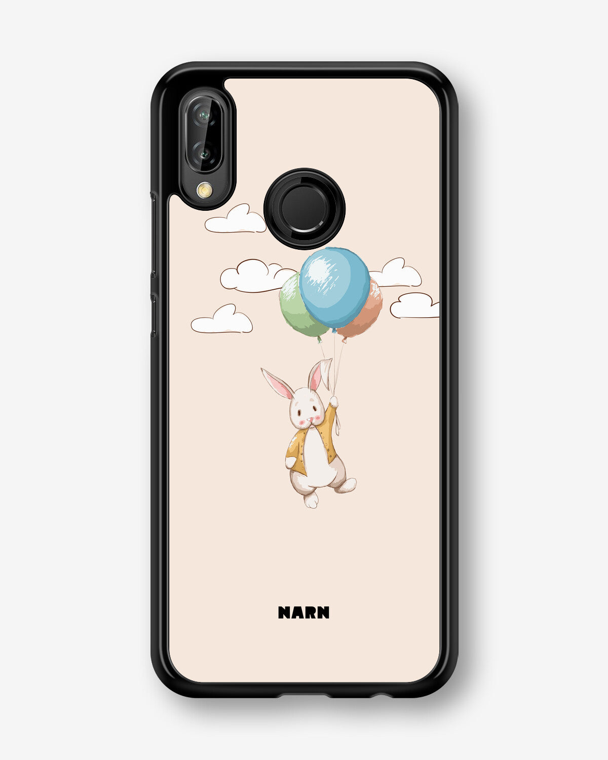 Huawei P20 Lite Hard Case – Flying Rabbit - View 1