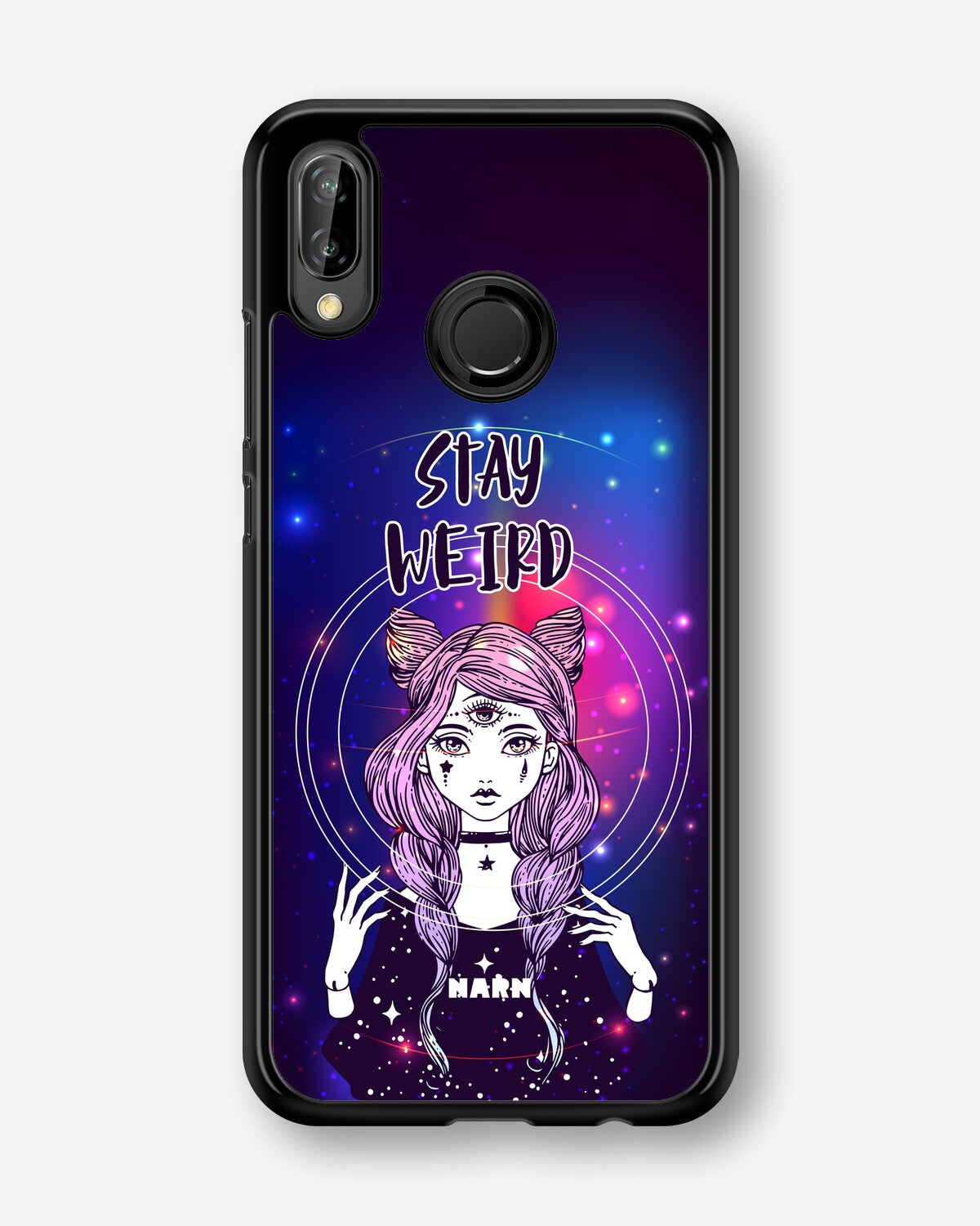 Huawei P20 Lite Hard Case – Galactic Weird - View 1