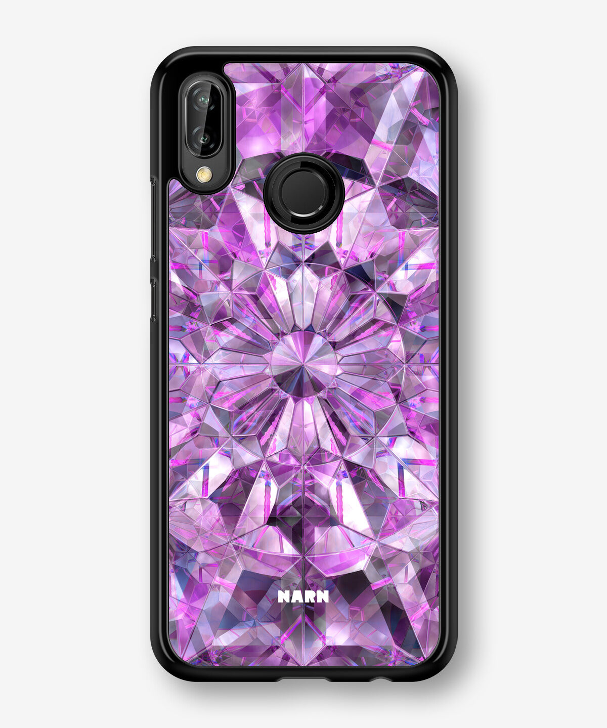 Huawei P20 Lite Hard Case – Lavender Crystals - View 1