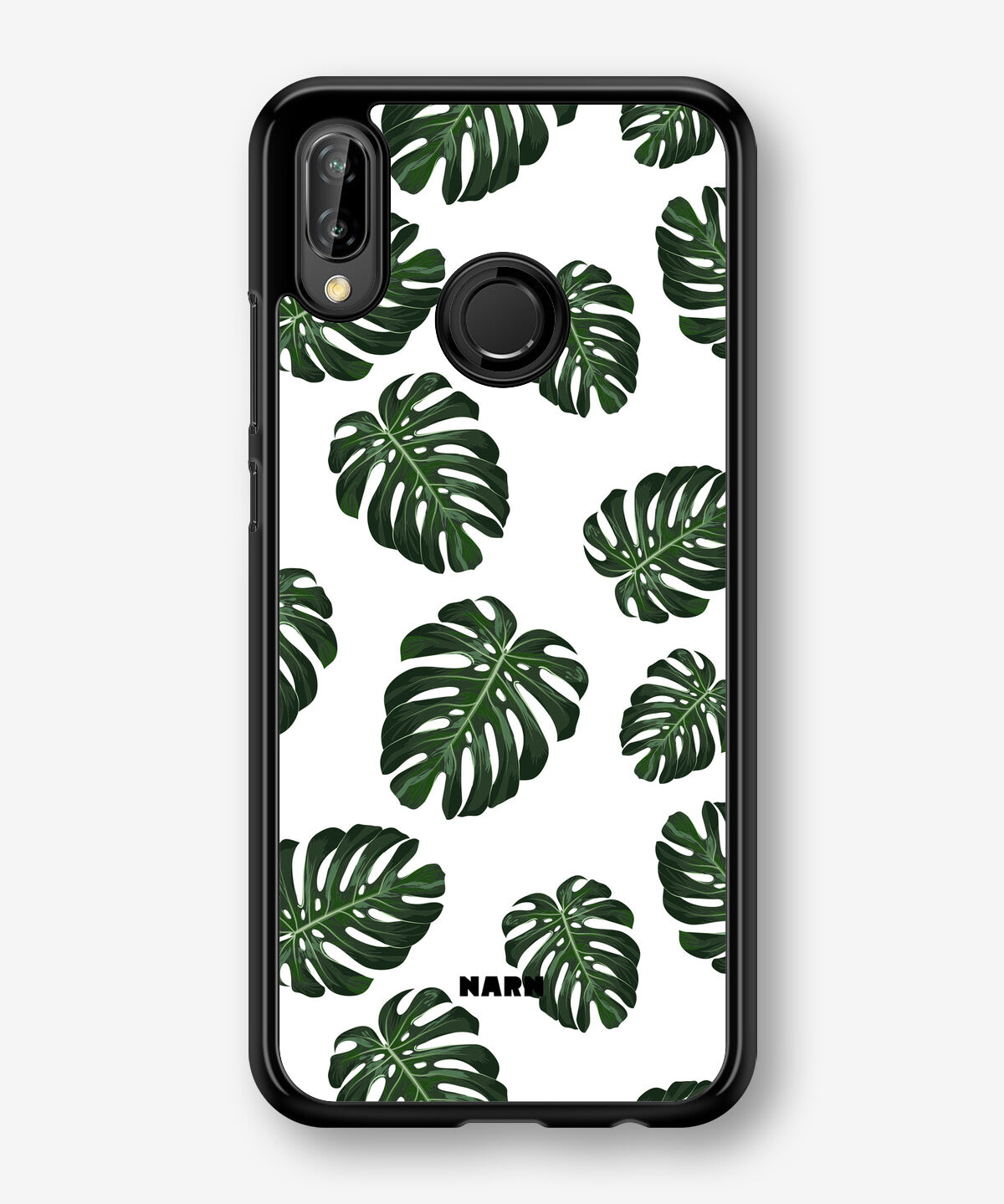 Huawei P20 Lite Hard Case – Monstera Pattern - View 1