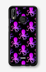 Huawei P20 Lite Hard Case – Octopus Pattern - View 1