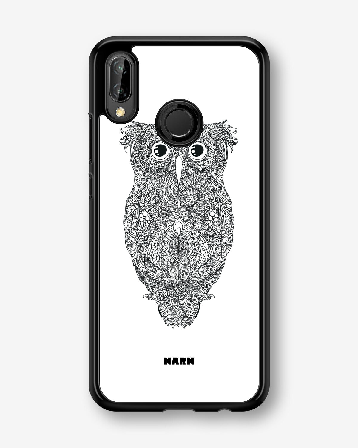 Huawei P20 Lite Hard Case – Owl - View 1