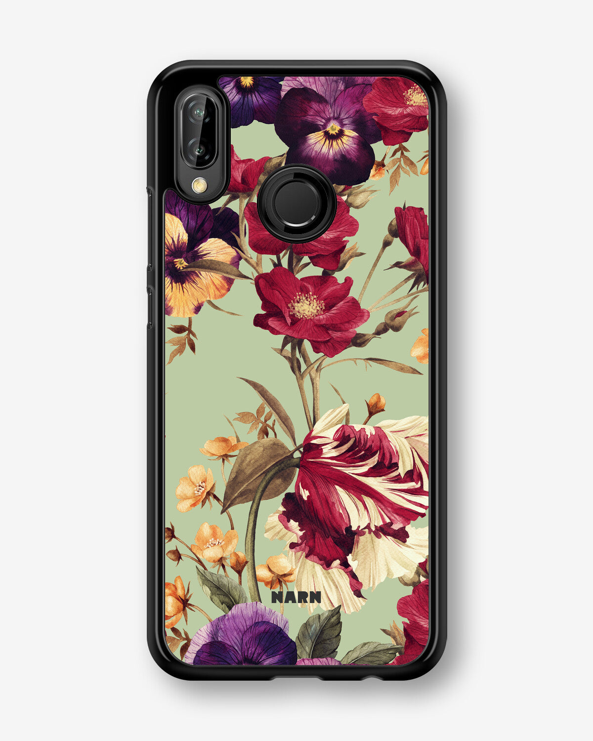 Huawei P20 Lite Hard Case – Pansy Pansy - View 1