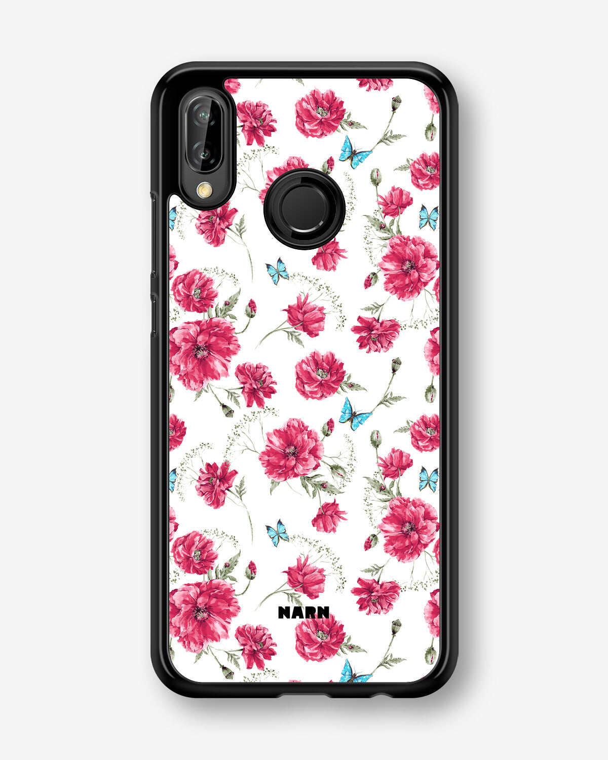 Huawei P20 Lite Hard Case – Poppies in Bloom - View 1